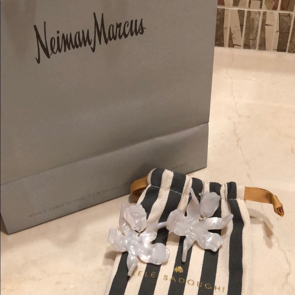 LELE SADOUGHI Small Paper Lily Earrings